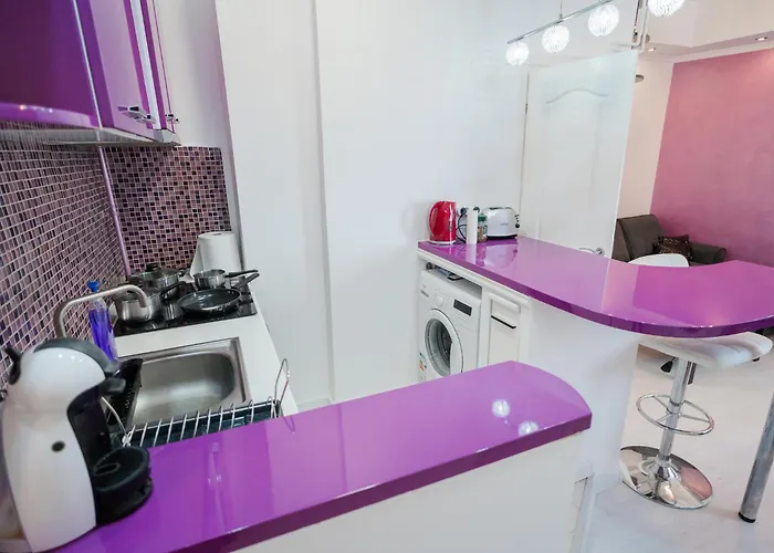 Apartmán Ultra White & Lila *